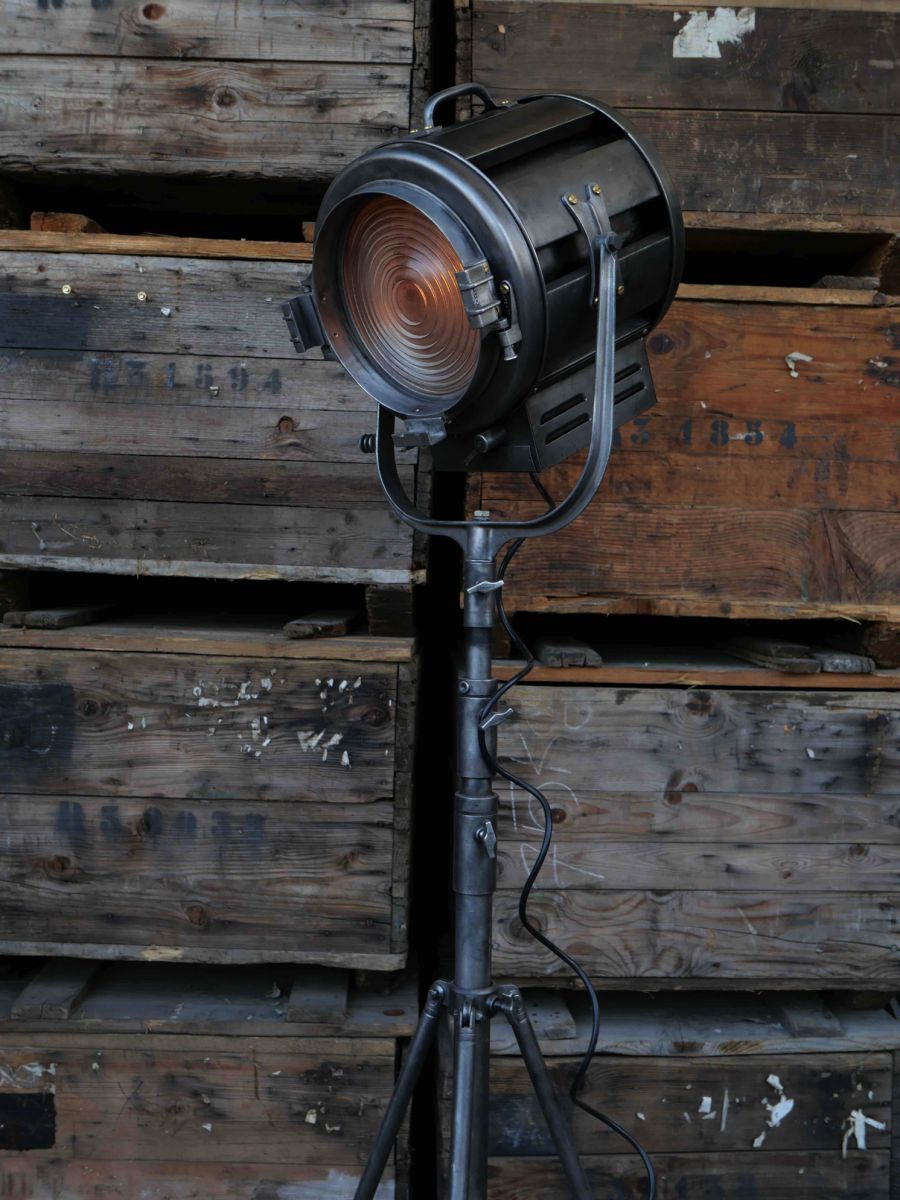 projecteur cinema hollywood Richardson 1950/60 pied cinema tripod – Image 5