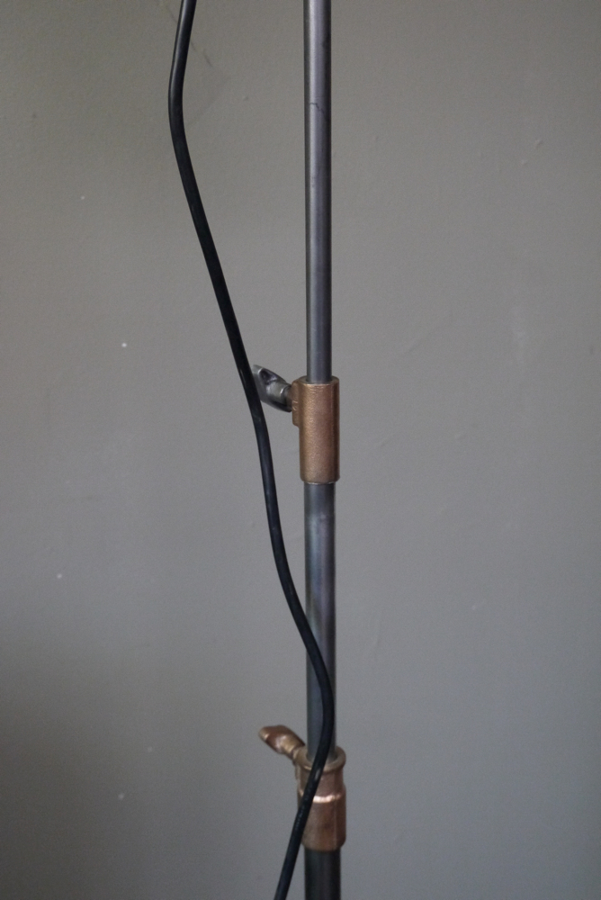 Tres rare ancien projecteur cinema hollywood Richardson 1930/40 pied cinema roulette – Image 18