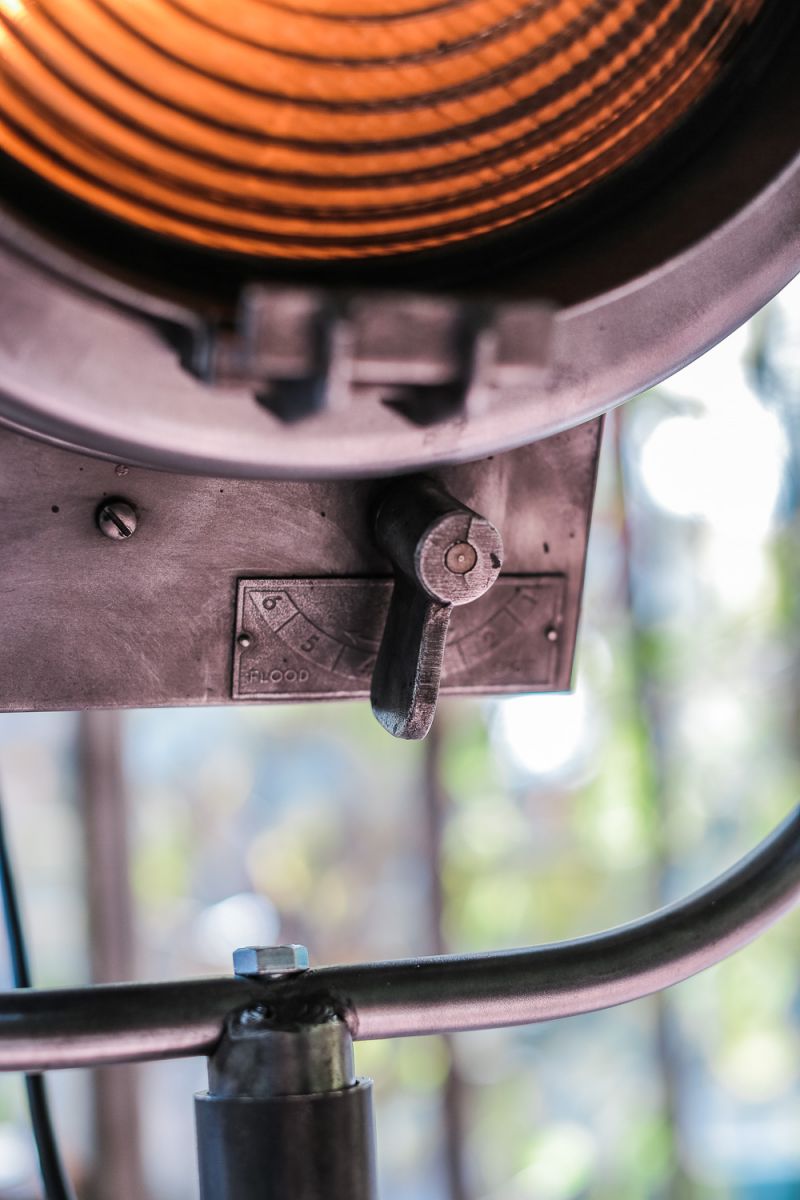 projecteur cinema hollywood Richardson 1950/60 pied cinema tripod – Image 7