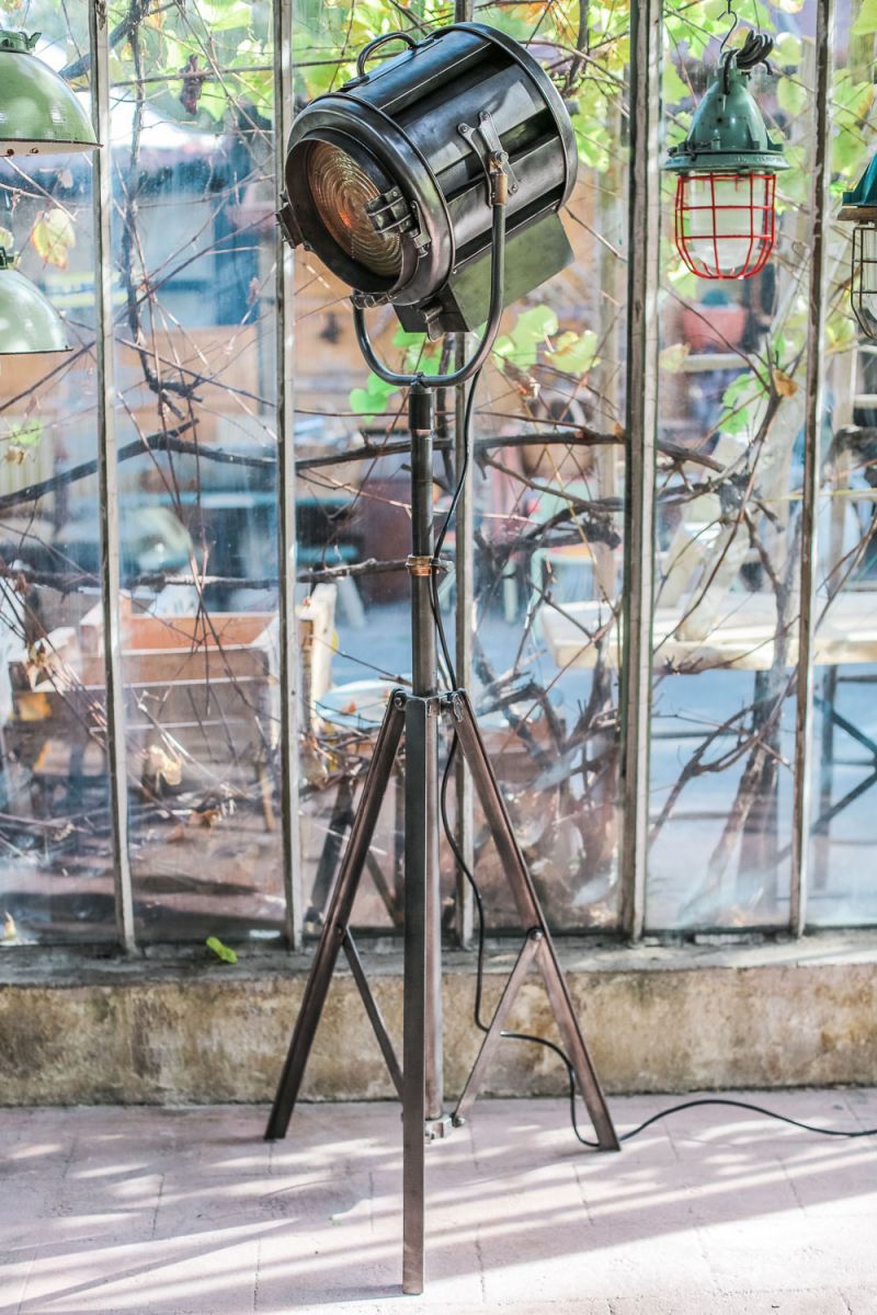 projecteur cinema hollywood Richardson 1950/60 pied cinema tripod – Image 5