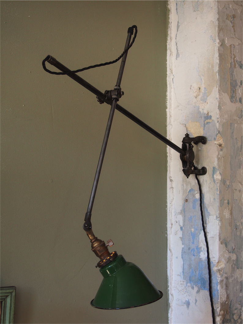 Rare Lampe O.C. White Industrielle fixation murale applique la lampe de reference a new york dans les loft – Image 2