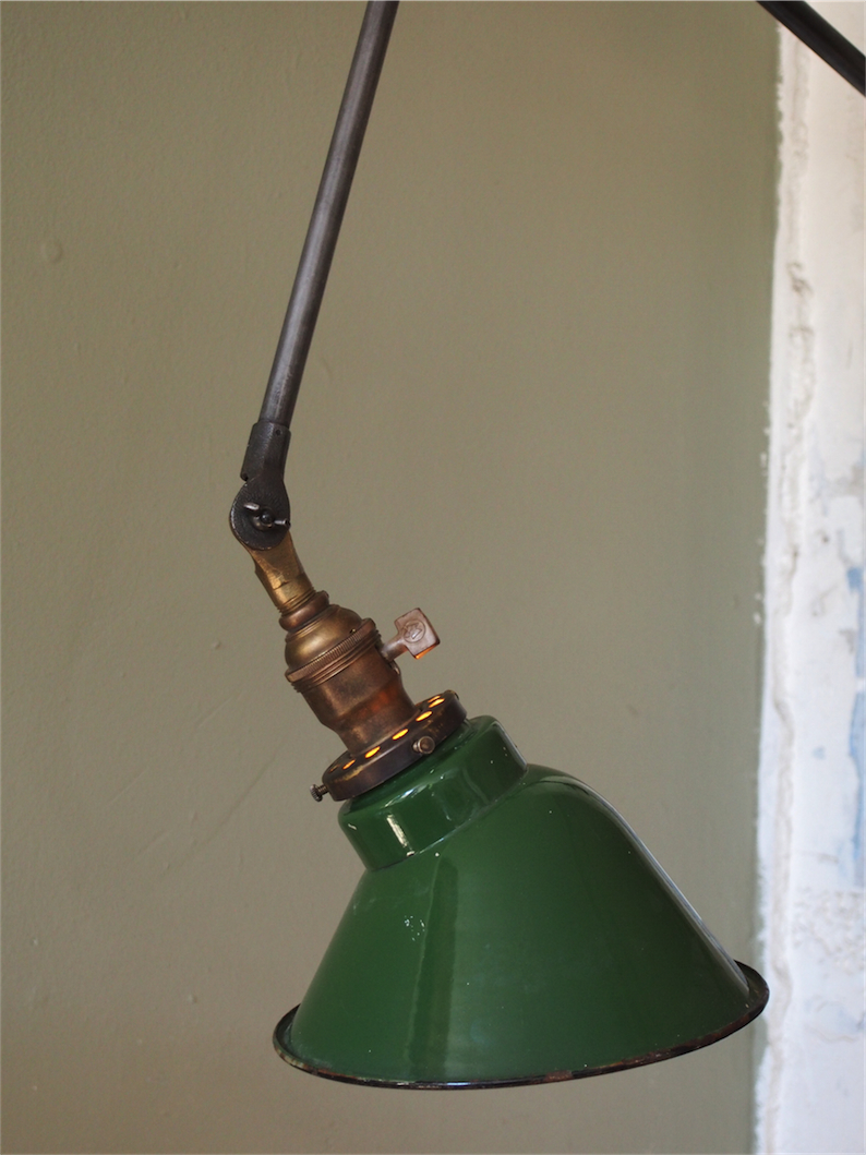 Rare Lampe O.C. White Industrielle fixation murale applique la lampe de reference a new york dans les loft – Image 3