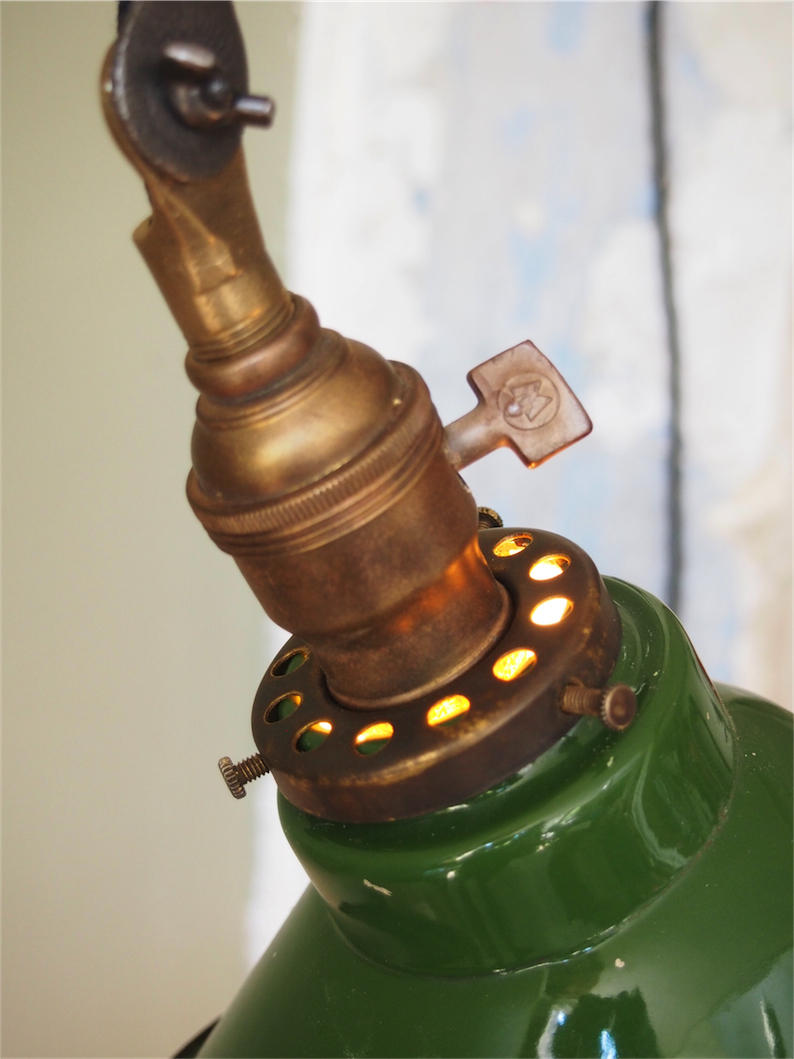 Rare Lampe O.C. White Industrielle fixation murale applique la lampe de reference a new york dans les loft – Image 5