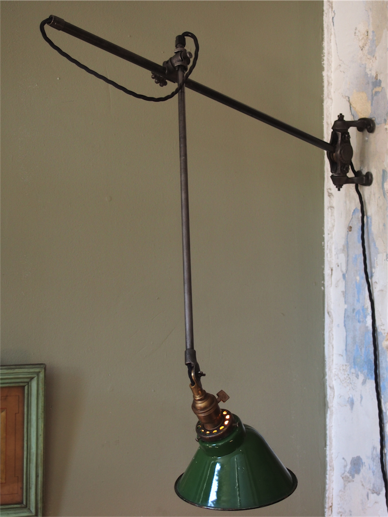 Rare Lampe O.C. White Industrielle fixation murale applique la lampe de reference a new york dans les loft – Image 10
