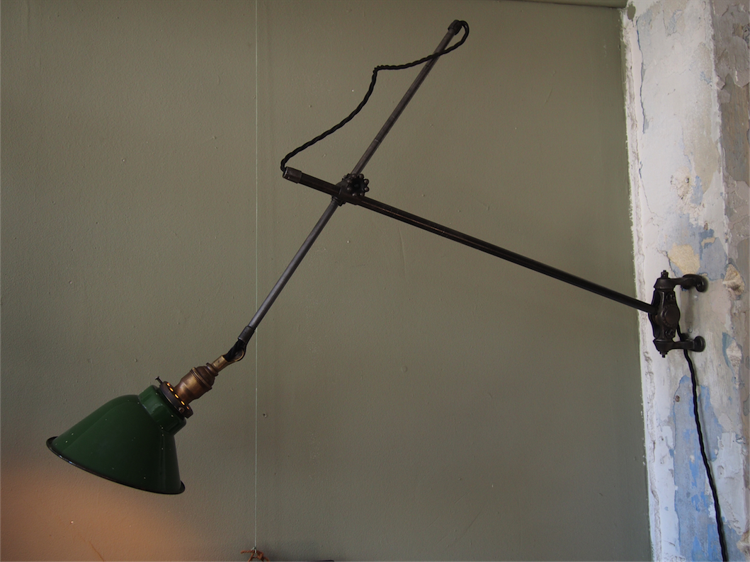 Rare Lampe O.C. White Industrielle fixation murale applique la lampe de reference a new york dans les loft – Image 14