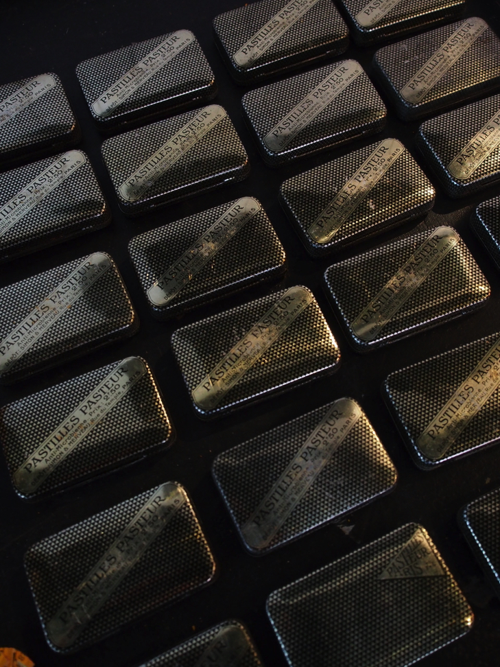 boite metal pastille pasteur stock vintage – Image 3