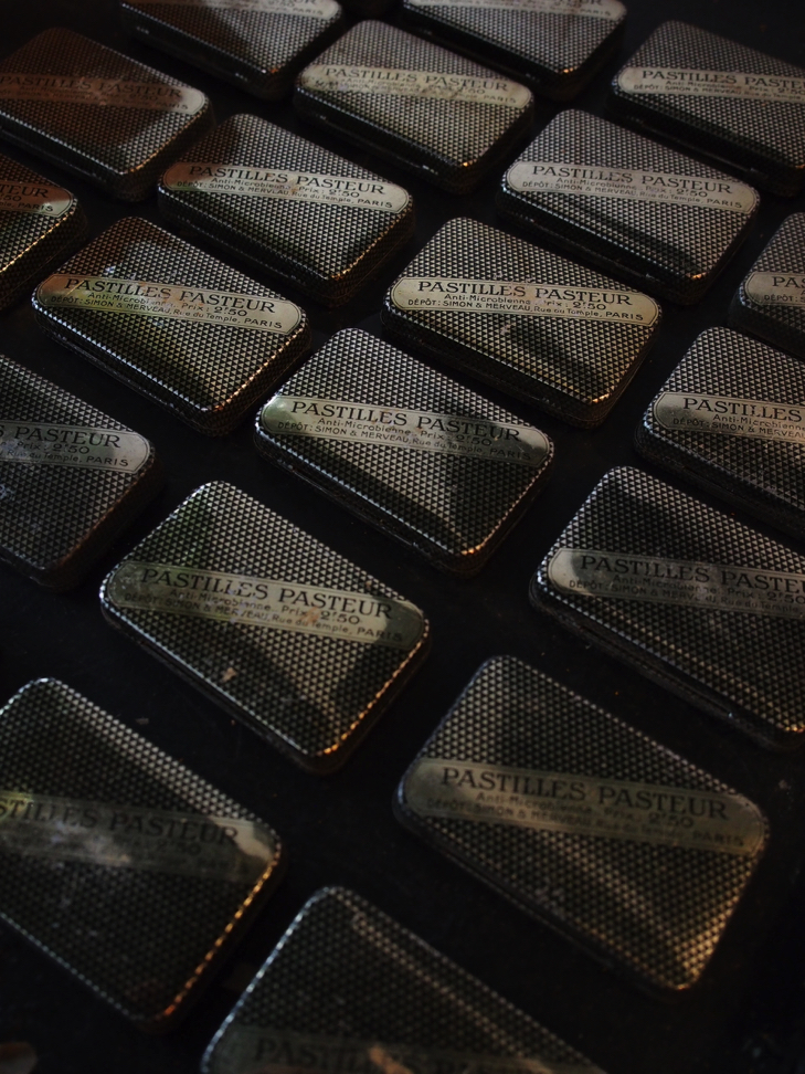 boite metal pastille pasteur stock vintage – Image 4