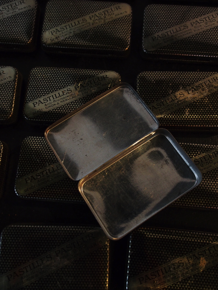 boite metal pastille pasteur stock vintage – Image 7