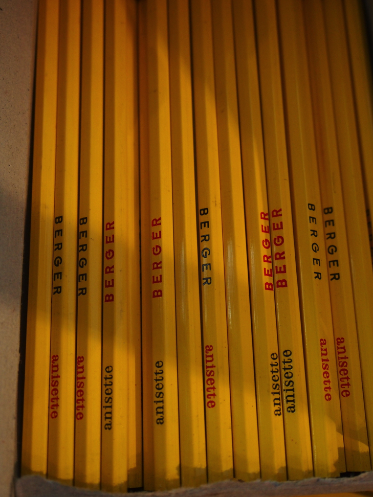 lot 7 crayon papier publicitaire berger stock vintage – Image 3