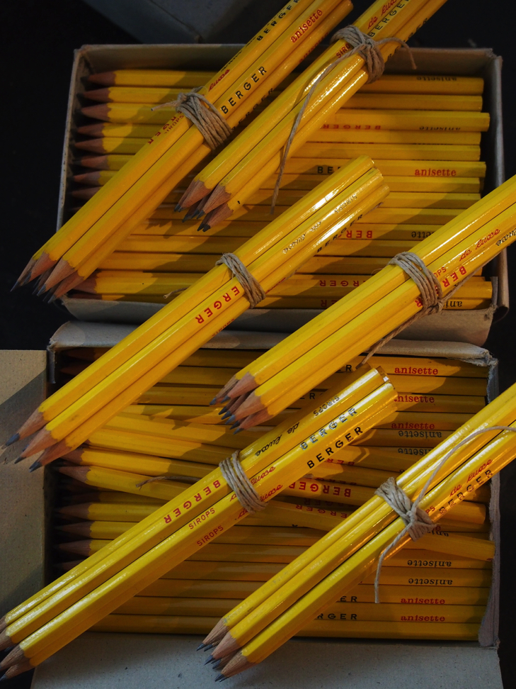 lot 7 crayon papier publicitaire berger stock vintage – Image 5