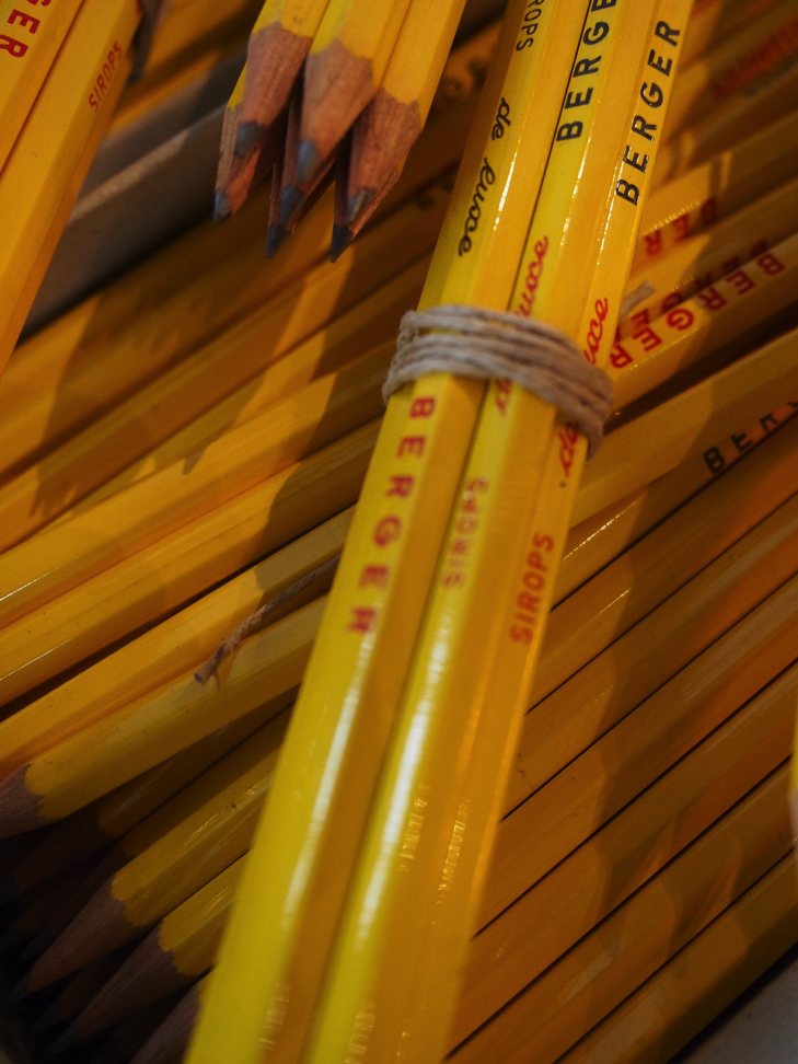 lot 7 crayon papier publicitaire berger stock vintage – Image 6
