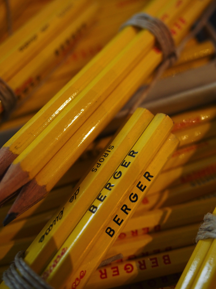 lot 7 crayon papier publicitaire berger stock vintage – Image 8