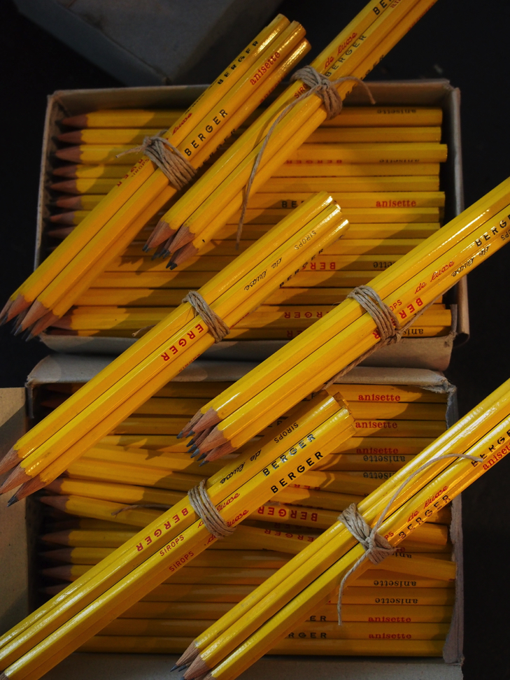 lot 7 crayon papier publicitaire berger stock vintage – Image 10