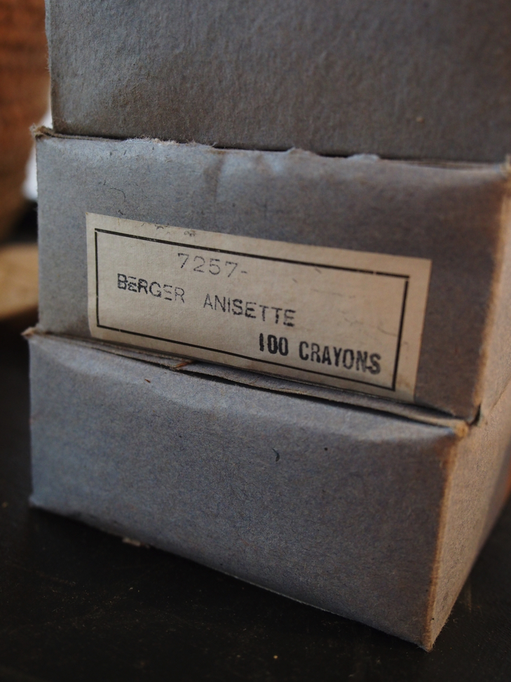 lot 7 crayon papier publicitaire berger stock vintage – Image 9