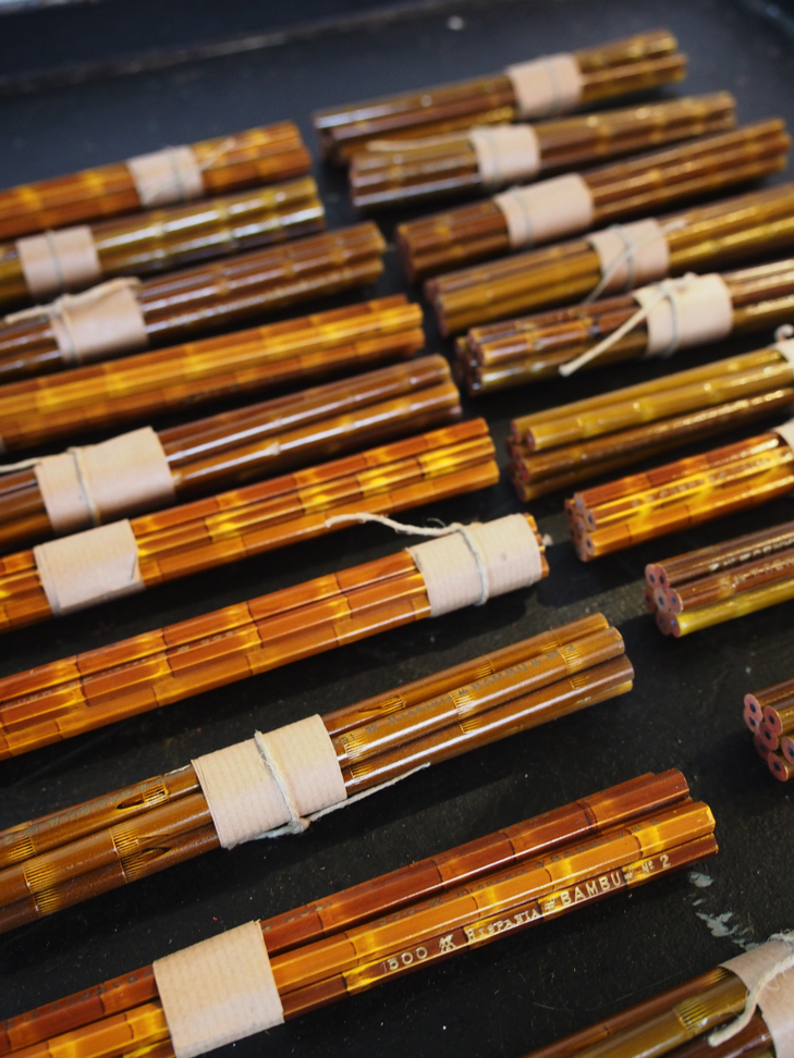 lot 7 crayon papier bambou stock vintage – Image 7