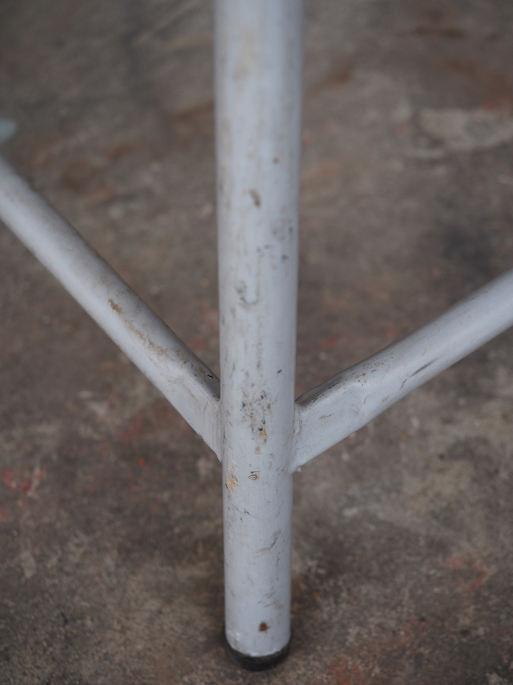 tabouret industriel metal et bois – Image 8