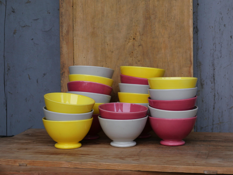 Ancien bol jaune – Image 8