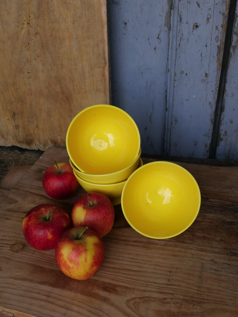 Ancien bol jaune – Image 3