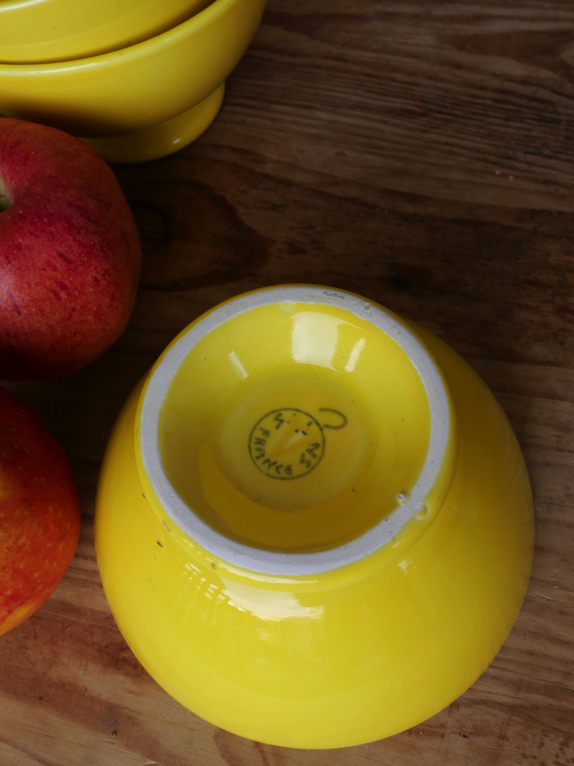 Ancien bol jaune – Image 4