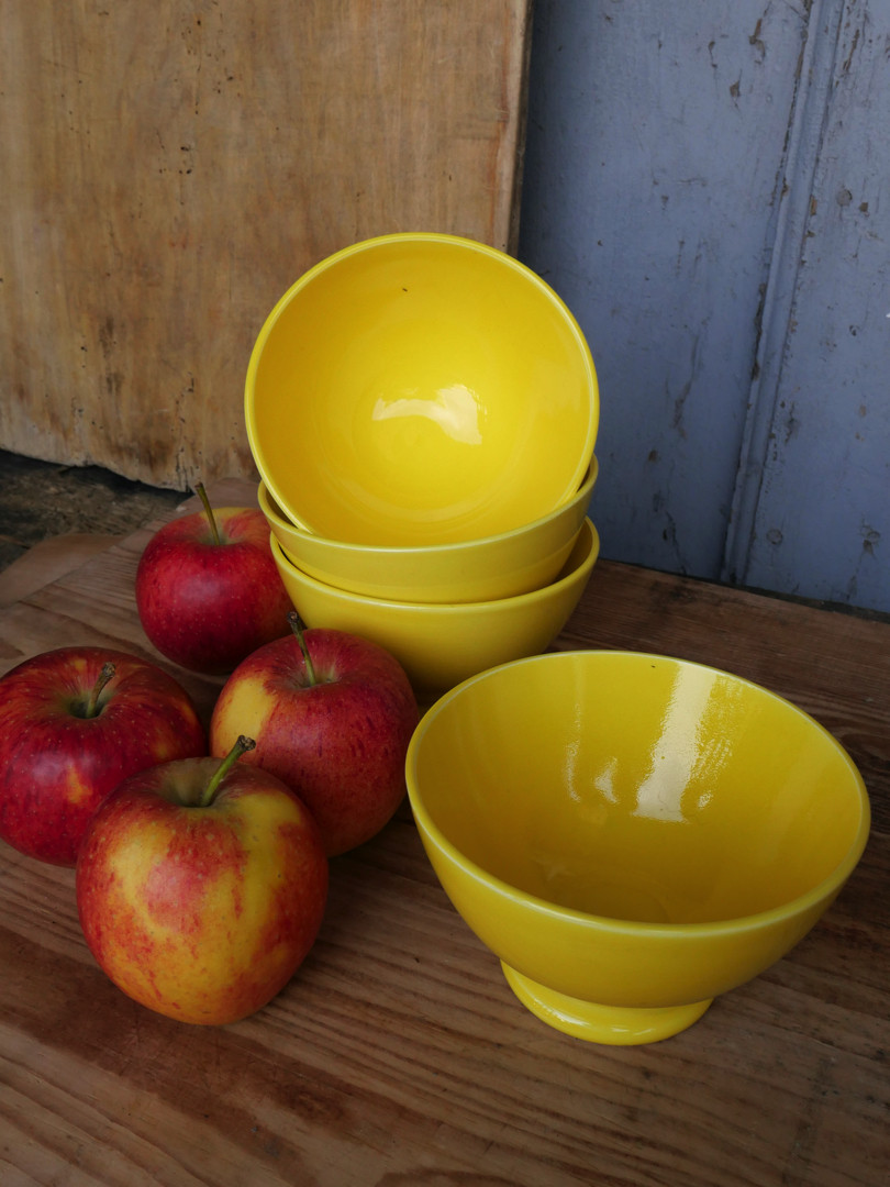 Ancien bol jaune – Image 2