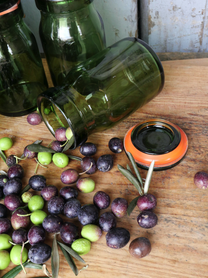 Pot à conserve en verre vert – Image 8