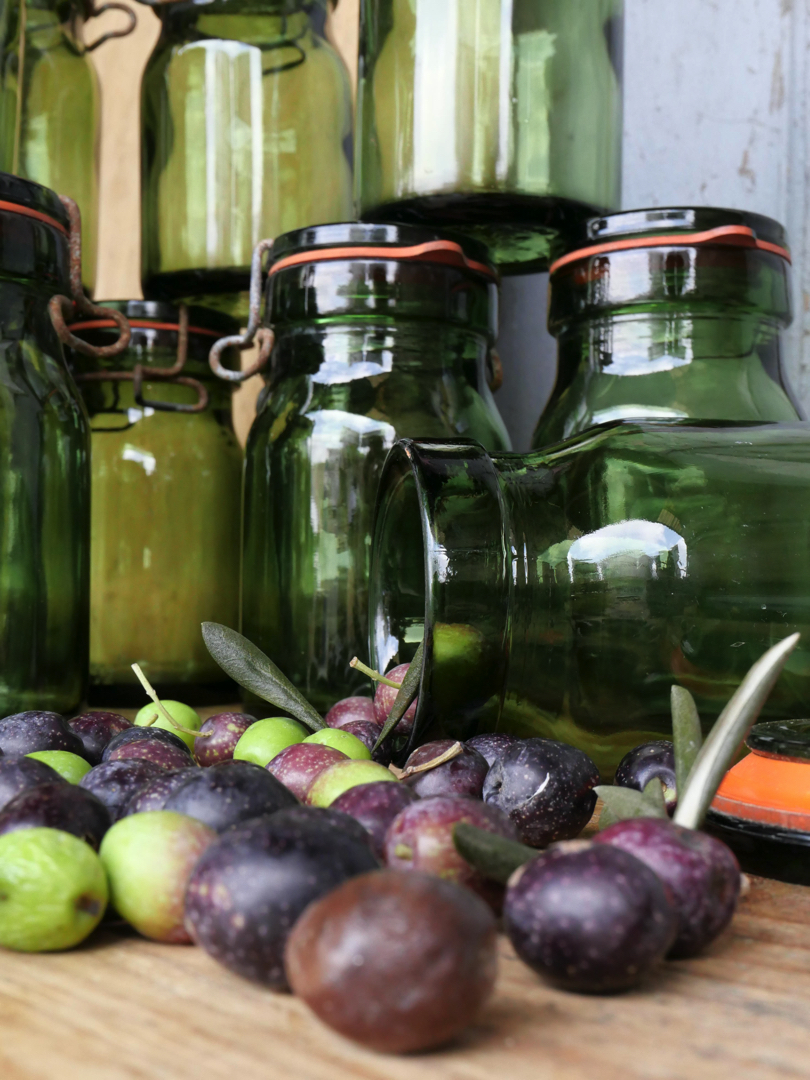 Pot à conserve en verre vert – Image 2