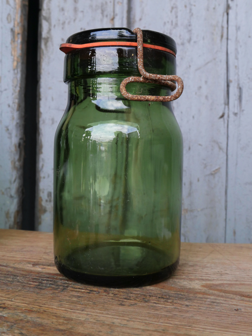 Pot à conserve en verre vert – Image 5