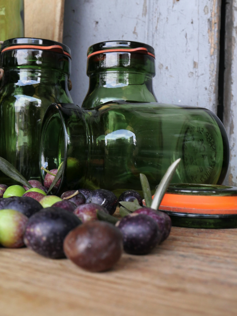 Pot à conserve en verre vert – Image 7