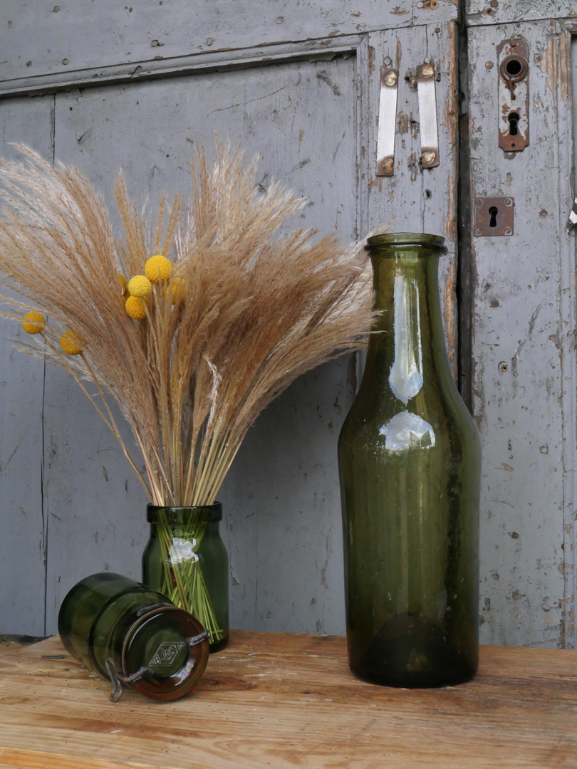 Tres belle bouteille verre bullé – Image 2