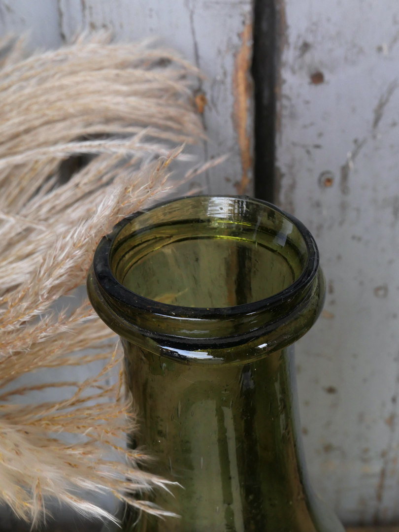 Tres belle bouteille verre bullé – Image 5