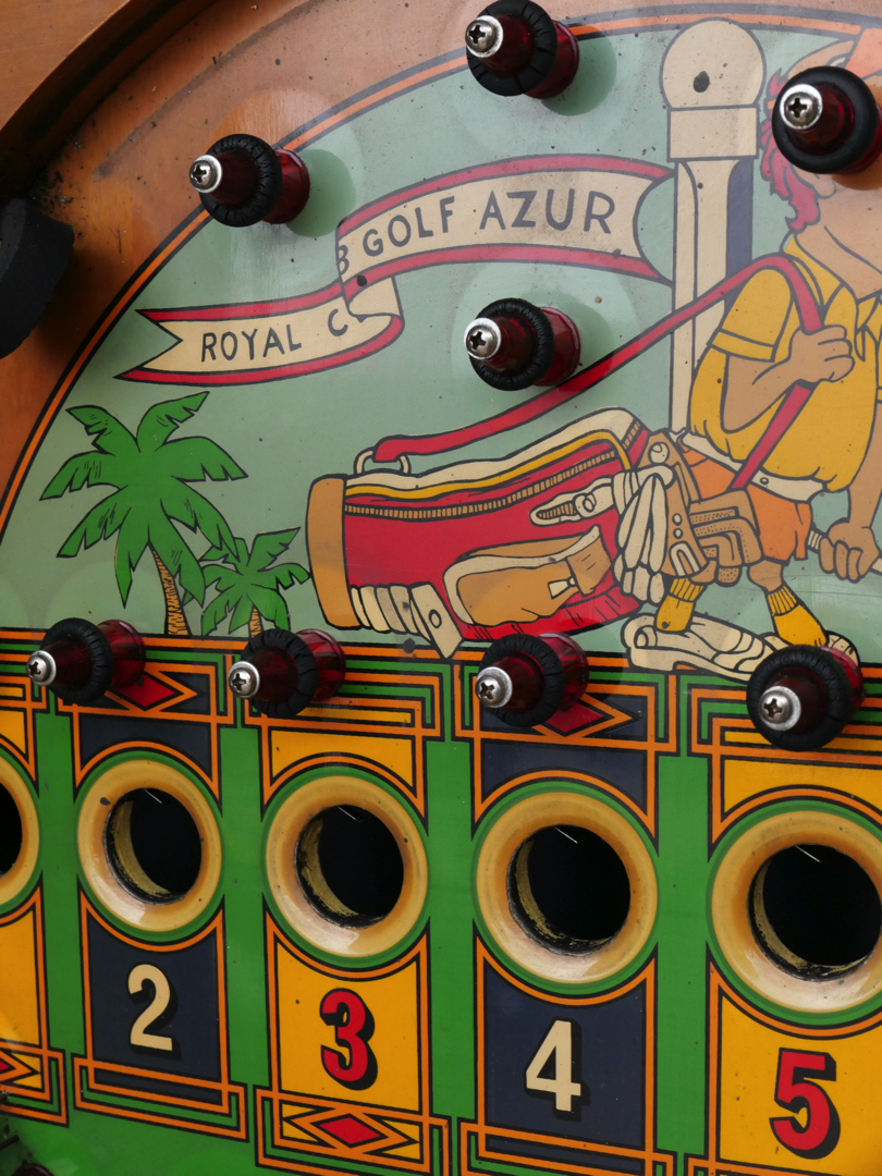 Plaque de flipper , jeu de café, Royal golf – Image 3