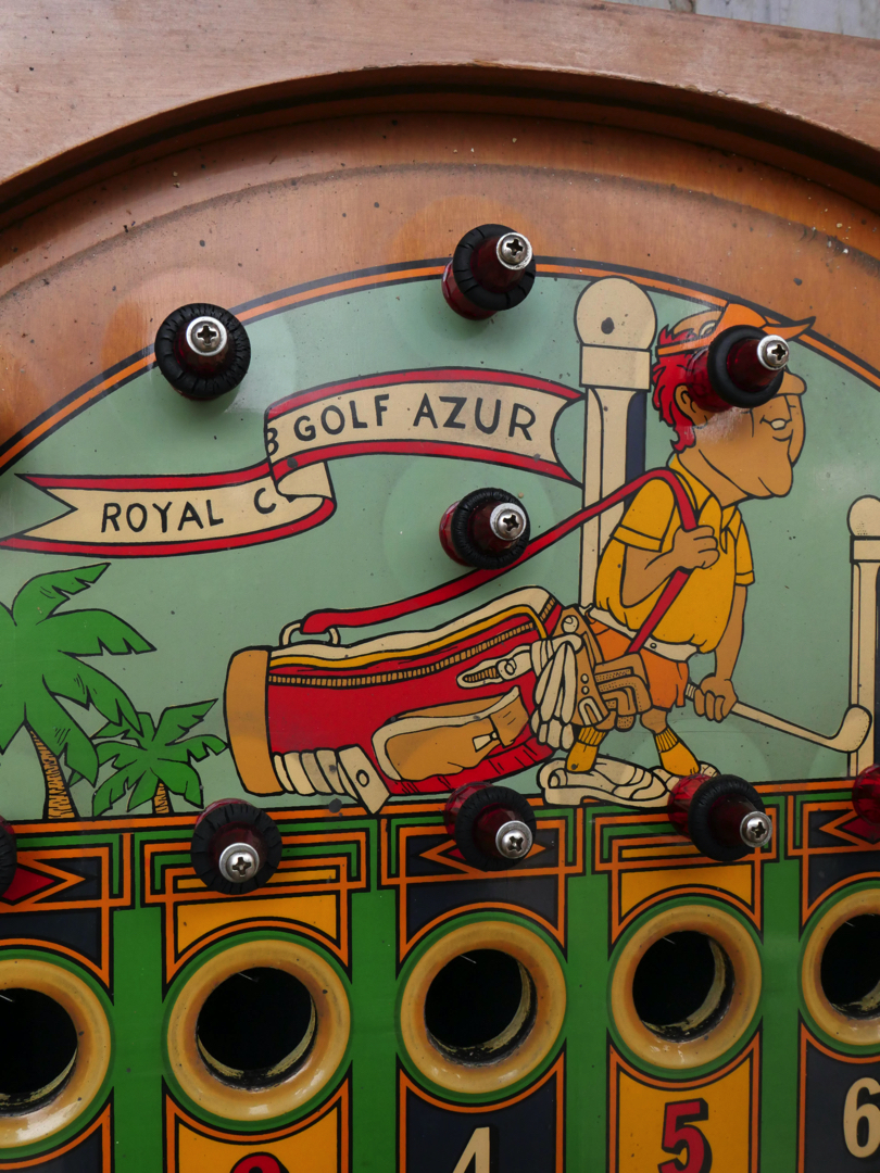 Plaque de flipper , jeu de café, Royal golf – Image 4
