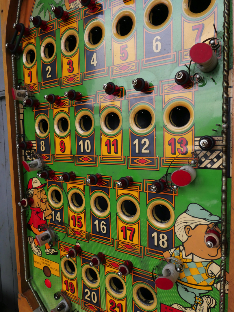 Plaque de flipper , jeu de café, Royal golf – Image 5