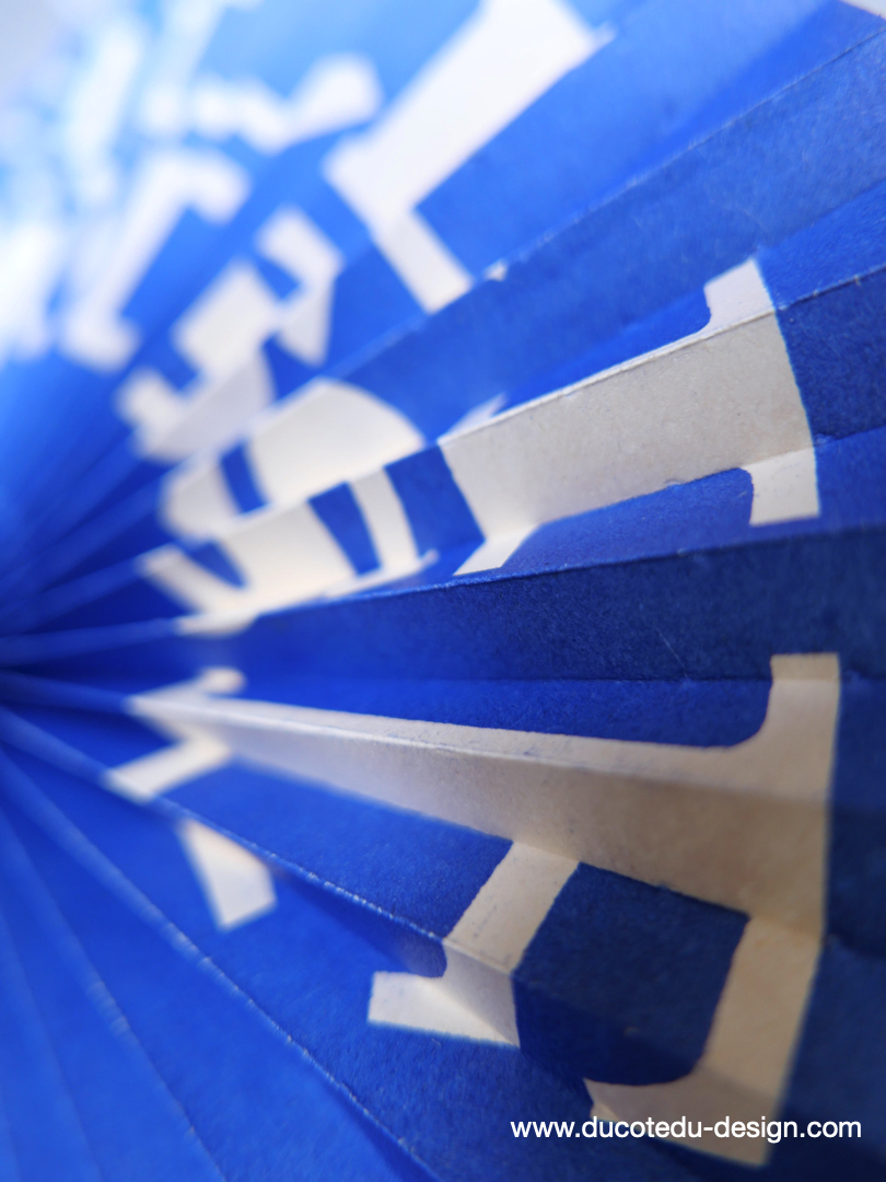 Ancien éventail publicitaire bouillie Barousse Toulouse – Image 5