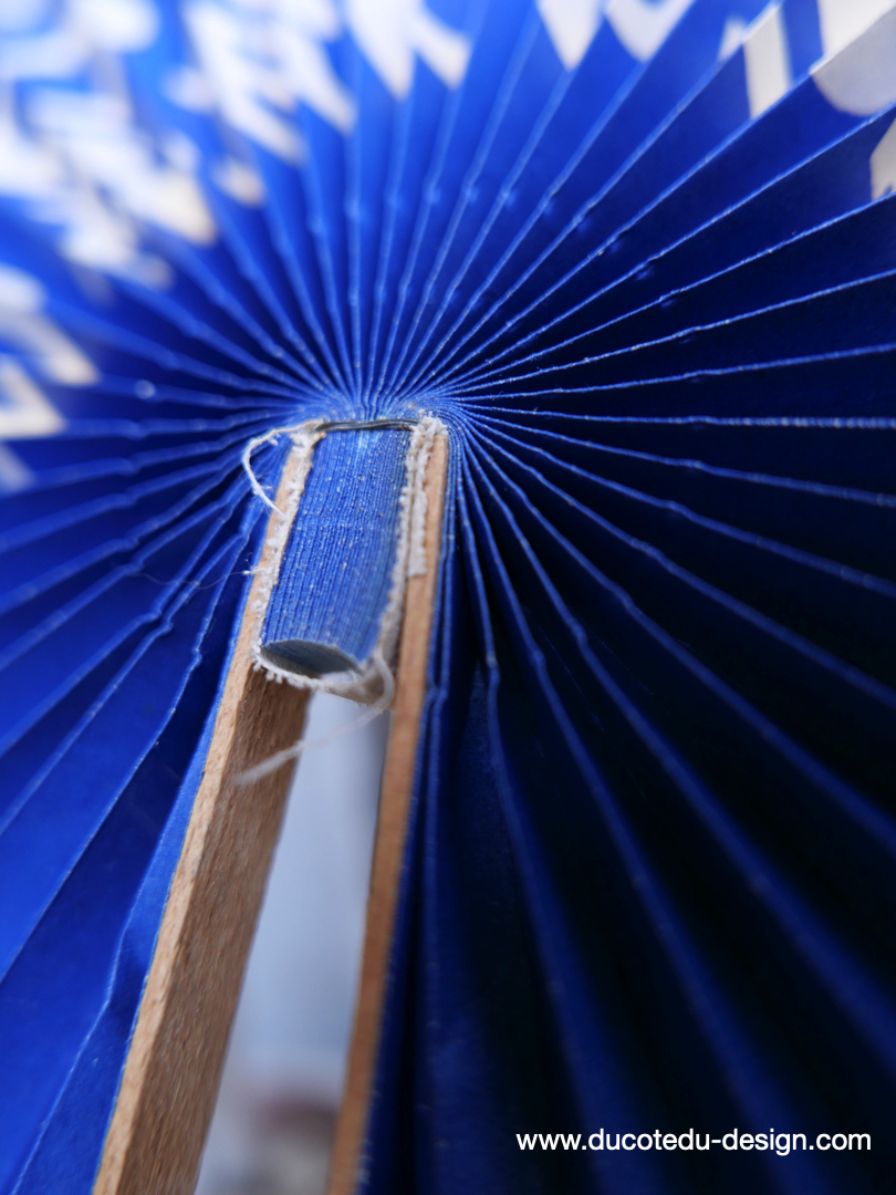 Ancien éventail publicitaire bouillie Barousse Toulouse – Image 6