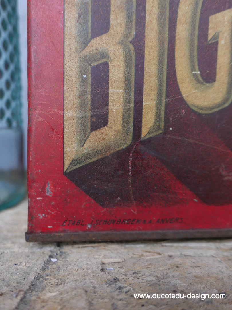 Ancienne boite métal Café & thé Biggerlaar – Image 7