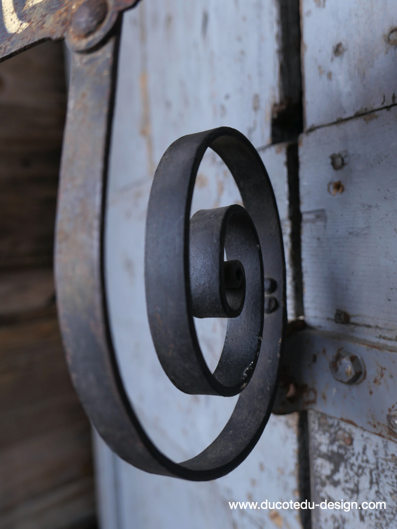 ancienne enseigne metal d'usine Direction – Image 4