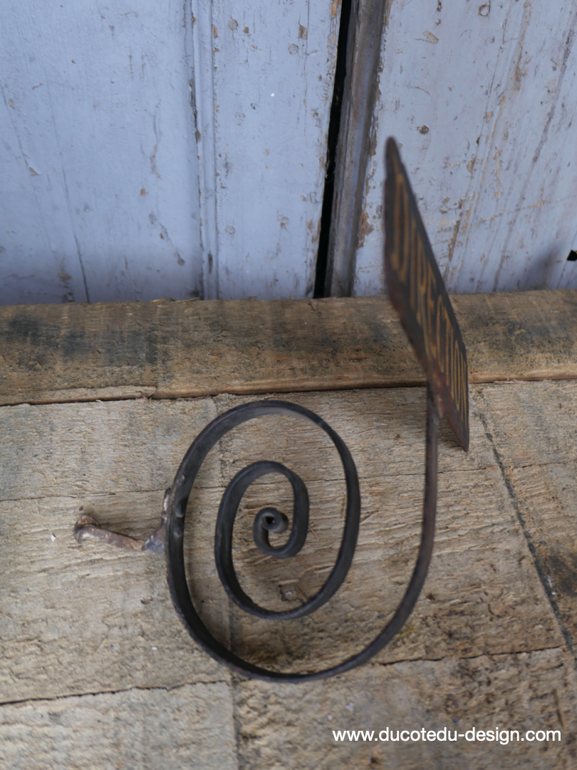 ancienne enseigne metal d'usine Direction – Image 6