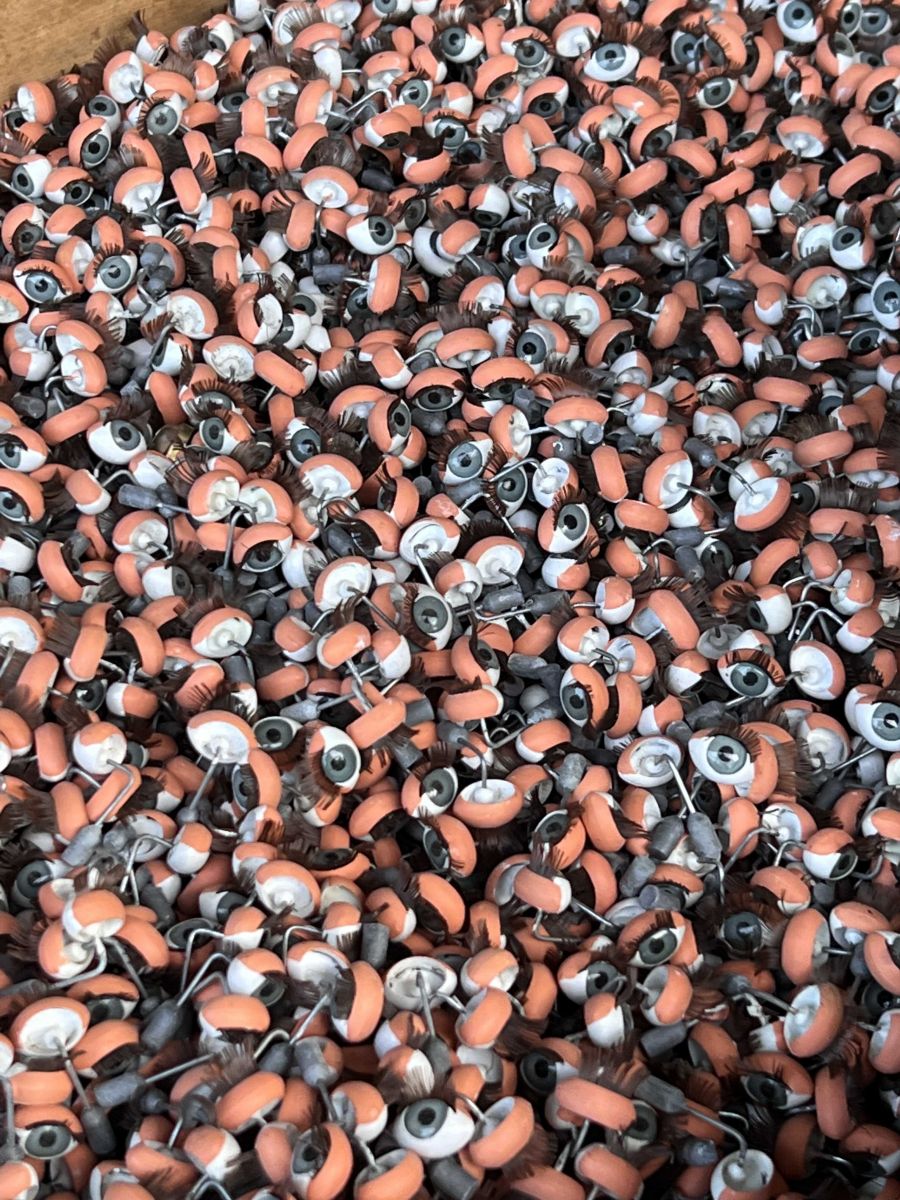 occhi di bambola antichi delle fabbriche GéGé, confezione da 10 pezzi - Image 8