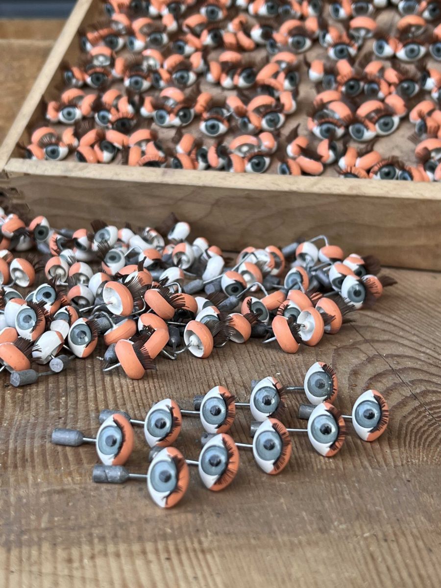 occhi di bambola antichi delle fabbriche GéGé, confezione da 10 pezzi - Image 9