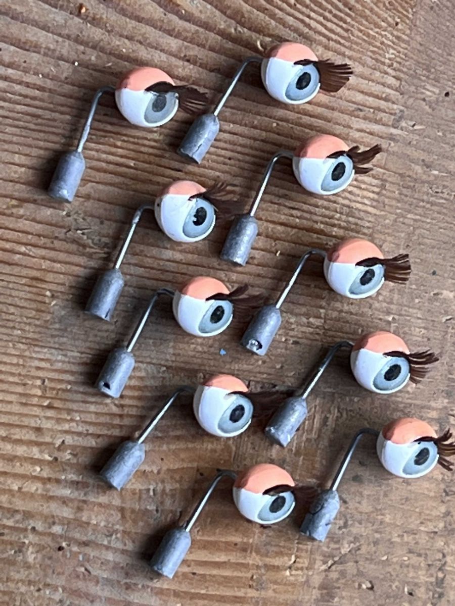 occhi di bambola antichi delle fabbriche GéGé, confezione da 10 pezzi - Image 13