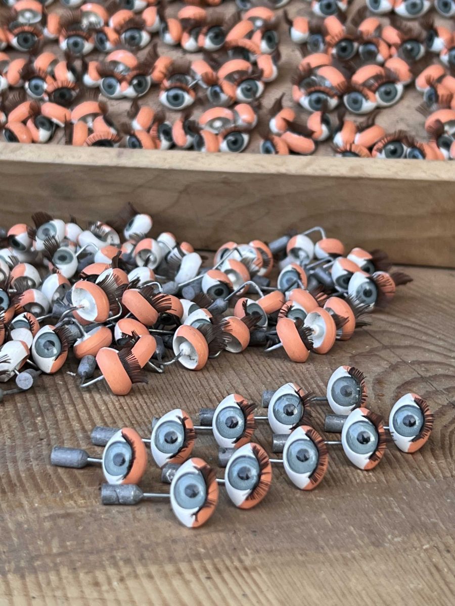 occhi di bambola antichi delle fabbriche GéGé, confezione da 10 pezzi - Image 16