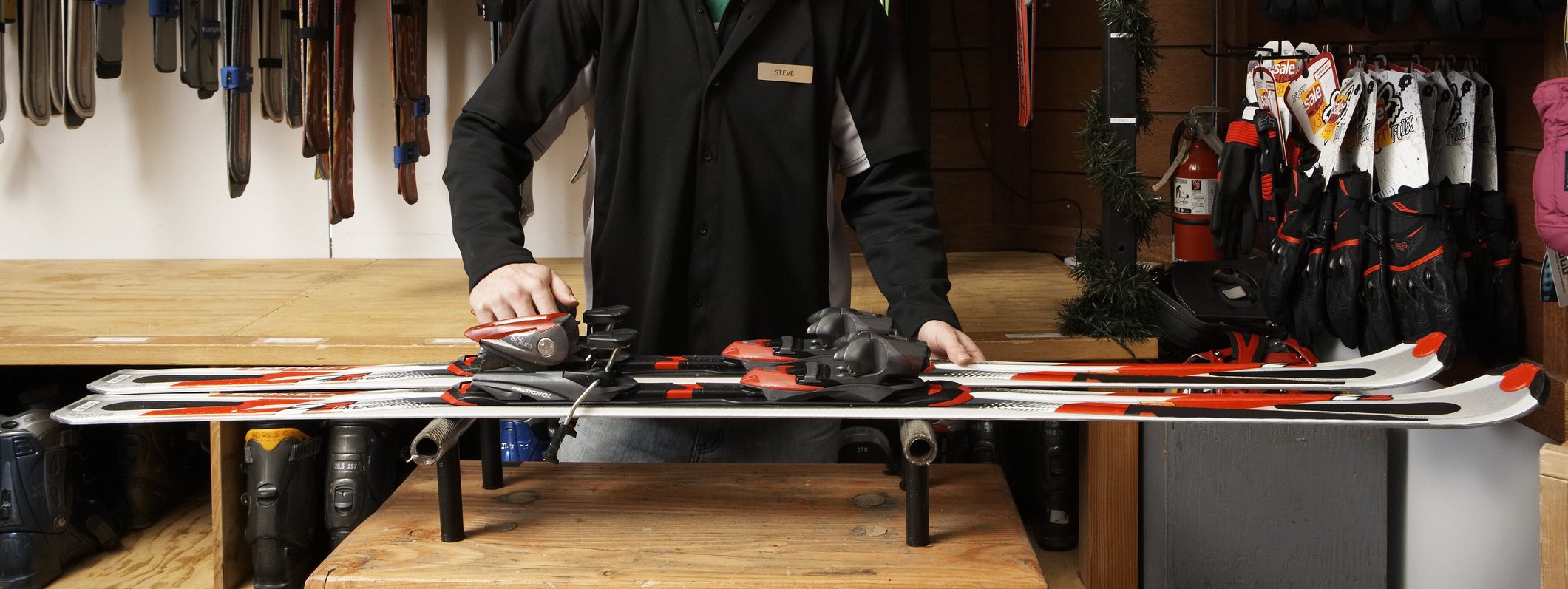 fartage ski et reparation val louron machine Wintersteiger
