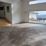 Pose collée à Bâton Rompu de Parquet Chêne Listone Giordano