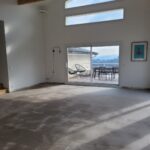 Pose collée à Bâton Rompu de Parquet Chêne Listone Giordano