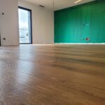 Pose collée de Parquet Chêne Listone Giordano Robin Wood