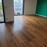 Pose collée de Parquet Chêne Listone Giordano Robin Wood