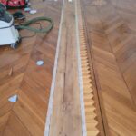 Réparation de Parquet suite à la démolition de cloisons.