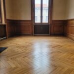 Rénovation de Parquet ancien en Chêne Massif à Bâton Rompu