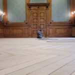 Rénovation de Parquet ancien en Chêne Massif à Bâton Rompu